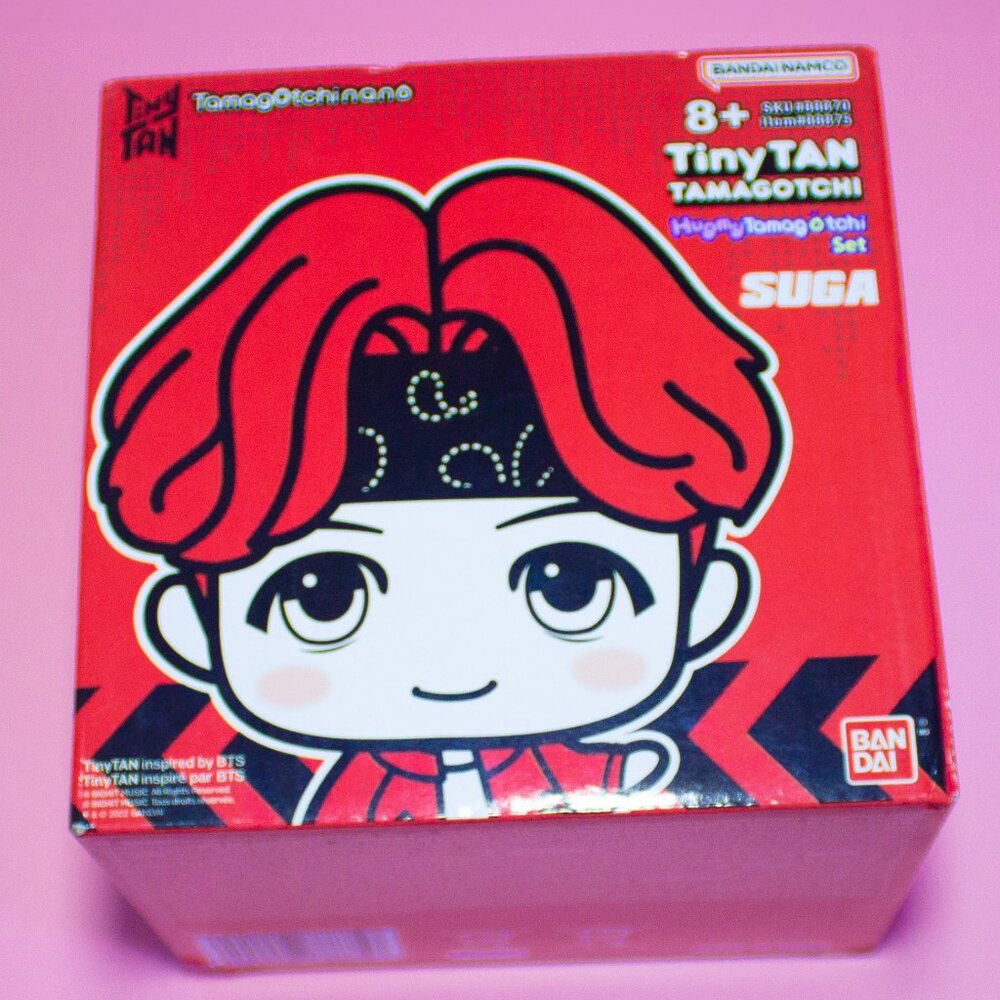 BTS TinyTan SUGA Hug My Tamagotchi Set Yoongi NIB Vinyl